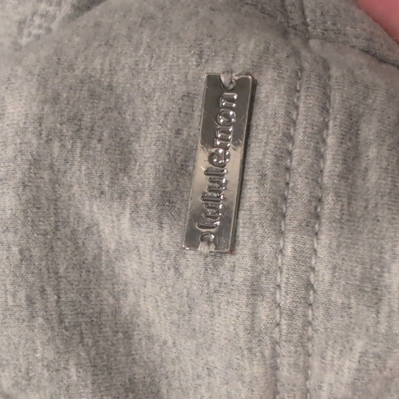 Lululemon Savasana wrap light Heathered gray cowl neck jacket - Picture 3 of 7